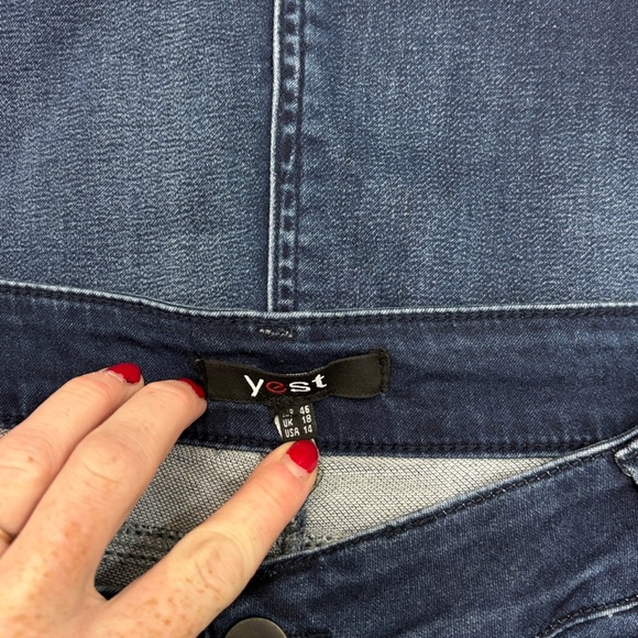 Denim Mini Skirt - Blue - Picture 3 of 4